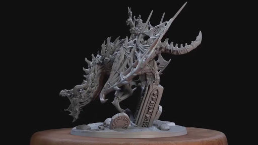 Morbithrax the Grave Fire dnd miniature - Artisan Guild Horrors of Rodburg Barrows | Dragon | Undead | Necromancer | Pathfinder | Ghoul