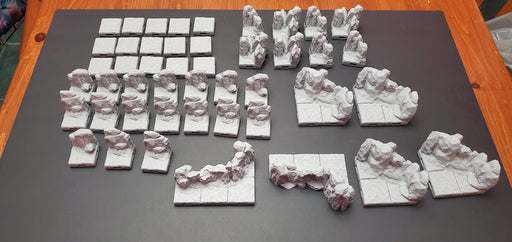 MAGNETIC Dungeon Tiles - Dragon's Rest Cavern Kit - 1.5" Scale - Perfect for your cave adventure! - Modular Terrain