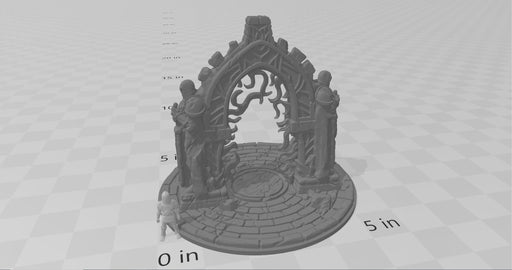 Ancient Portal - EC3D | DnD | Tabletop Terrain | Magic | Scatter Scenery | 32mm | Pathfinder | Frostgrave | TTRPG | Wargaming