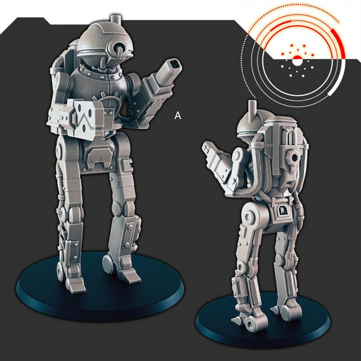 Sci-fi Factory and Repair Bots mini set - EC3D | Legion | Cyberpunk | Starfinder | Scifi | Futuristic | Robot | Drone | Repair | Mechanical