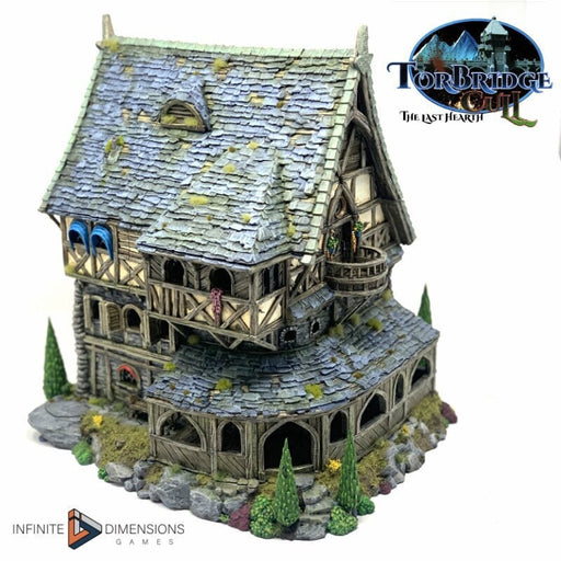 The Widow's Manor Model Building set - Dnd, Wargaming, Model Train | Village | House | Medieval | Fantasy | D&D | 28mm | 32mm | Pathfinder