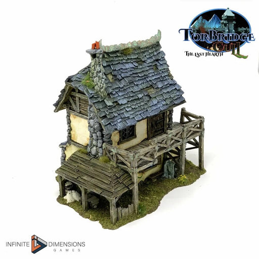 Grumbles Cottage Model Building set - Dnd, Wargaming, Model Train | Village | House | Medieval | Fantasy | D&D | 28mm | 32mm | Pathfinder