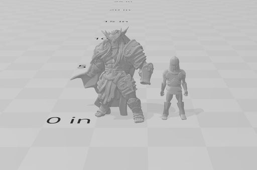 Greatgoblin Fighter Mini - Artisan Guild, DnD | Male | Fighter, Barbarian, Hobgoblin, Pathfinder | Orc | Wargaming | Goblin | Melee
