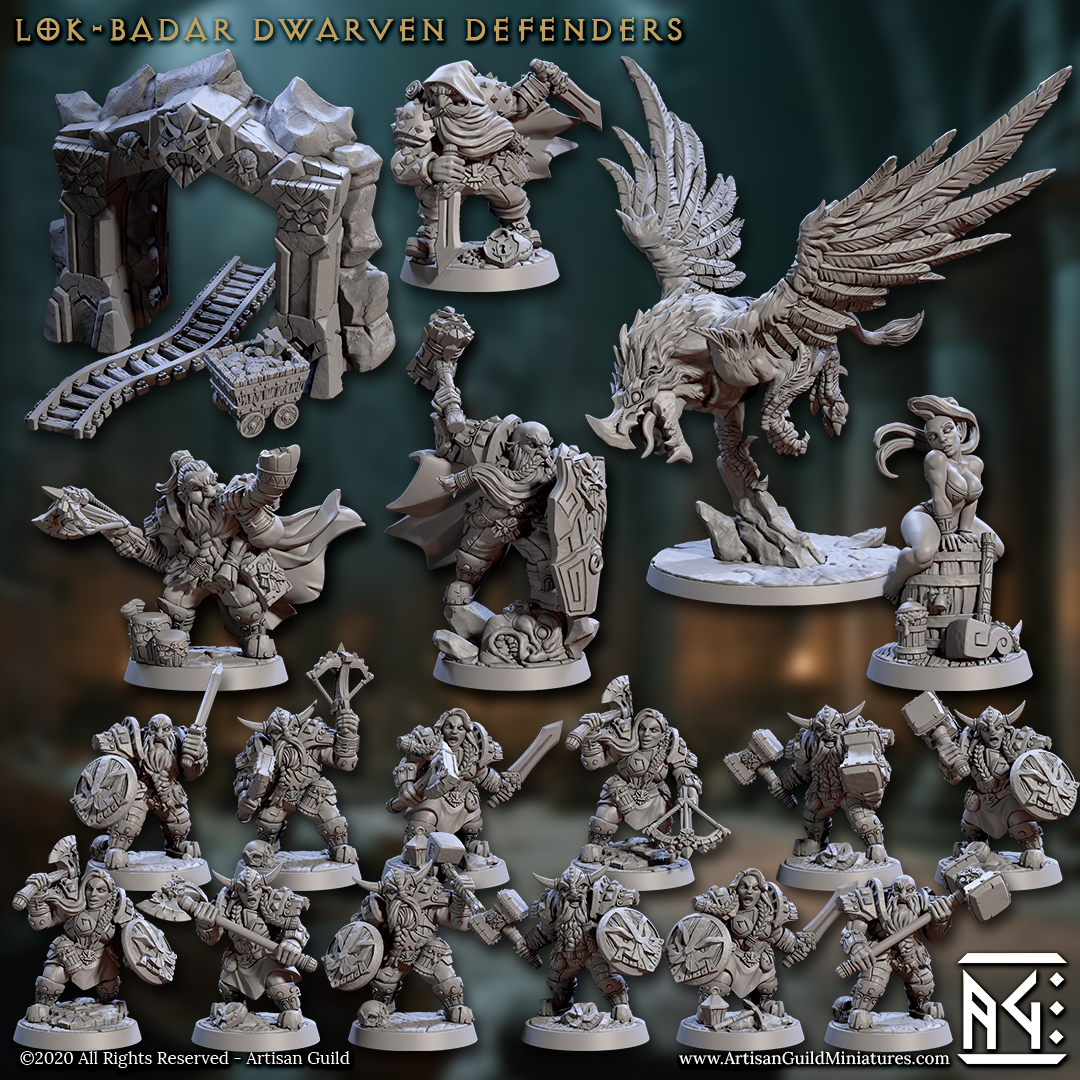 Dwarven Defenders — full lineup