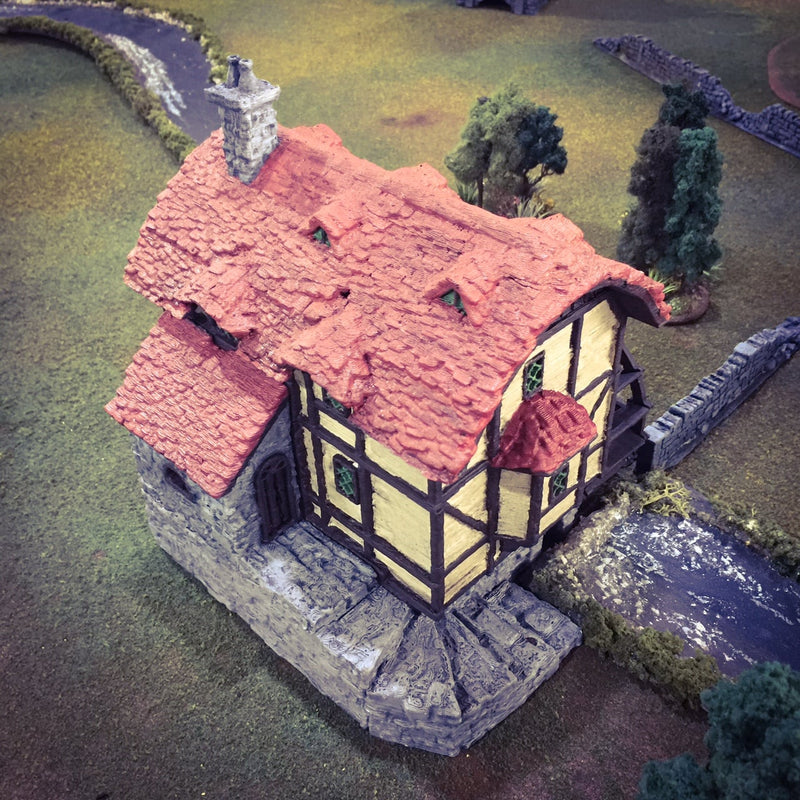 Winterdale Water Mill – Printable Scenery 3D printed tabletop terrain