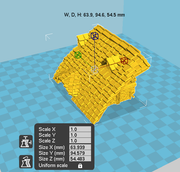 Winterdale Water Mill – Printable Scenery 3D printed tabletop terrain