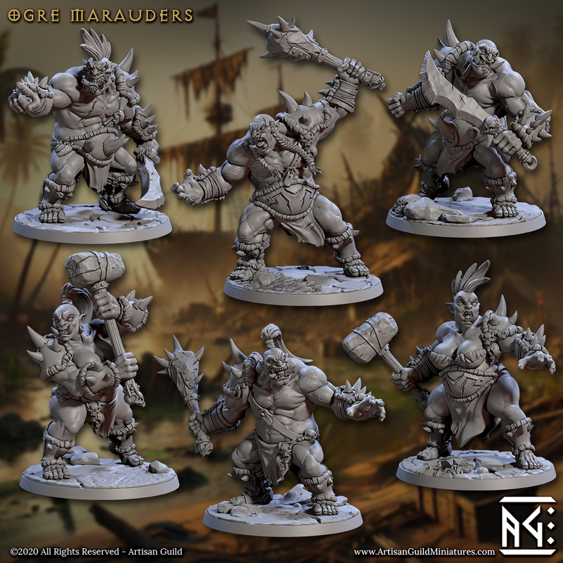 Ogre Marauders (presupported)