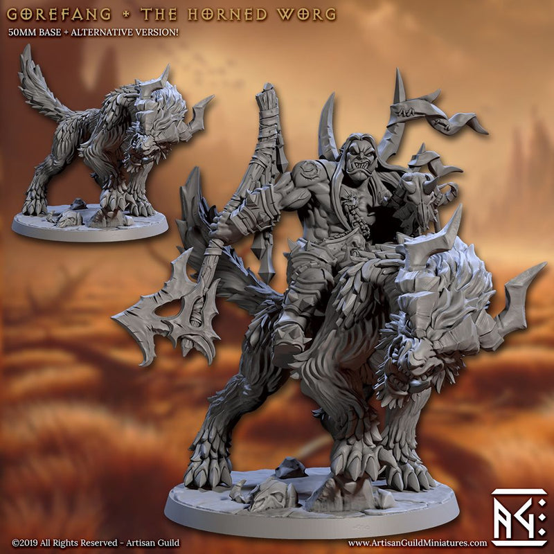 Orc Barbarians Complete Set – Artisan Guild 3D printed tabletop miniature