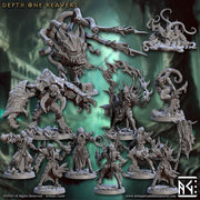 Depth One Reavers Complete Set – Artisan Guild 3D printed tabletop miniature