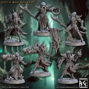 6 Depth One Reavers Set – Artisan Guild 3D printed tabletop miniature