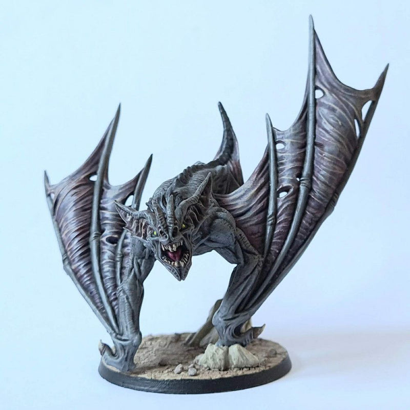 Mounted Drakenmir on Bloodhunter Bat – Artisan Guild 3D printed tabletop miniature