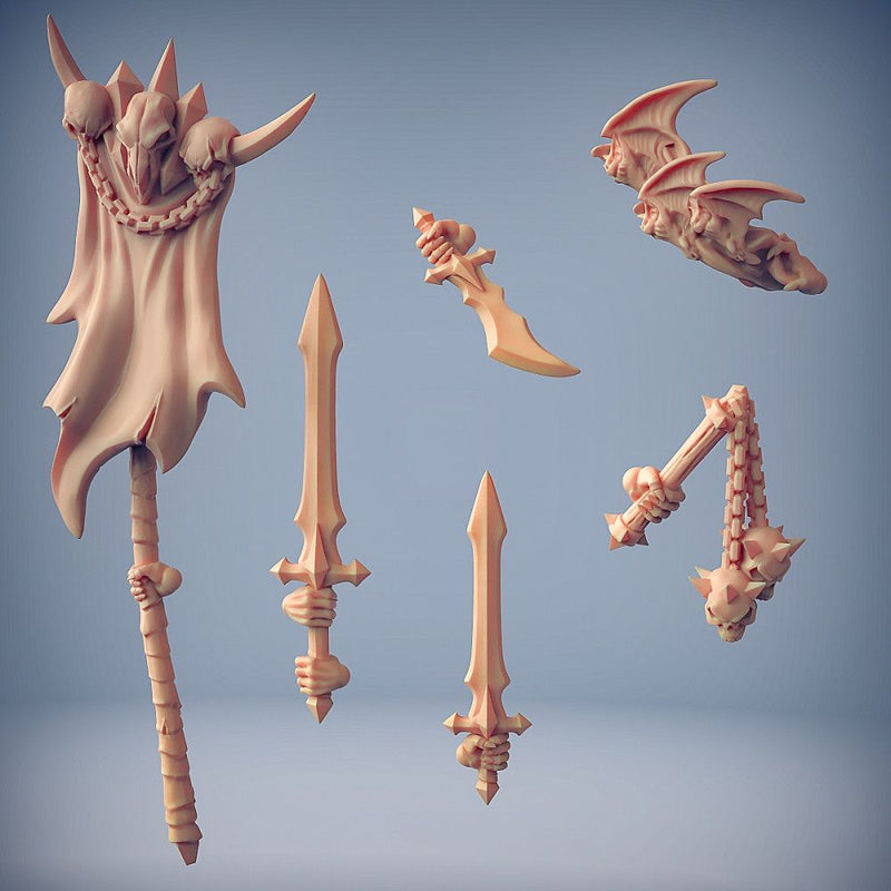 6 Soulless Bloodseeker Mini Set – Artisan Guild 3D printed tabletop miniature