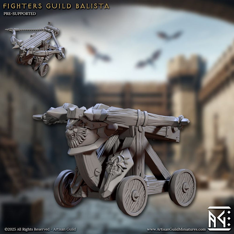 Fighters Guild Ballista – Artisan Guild 3D printed tabletop miniature