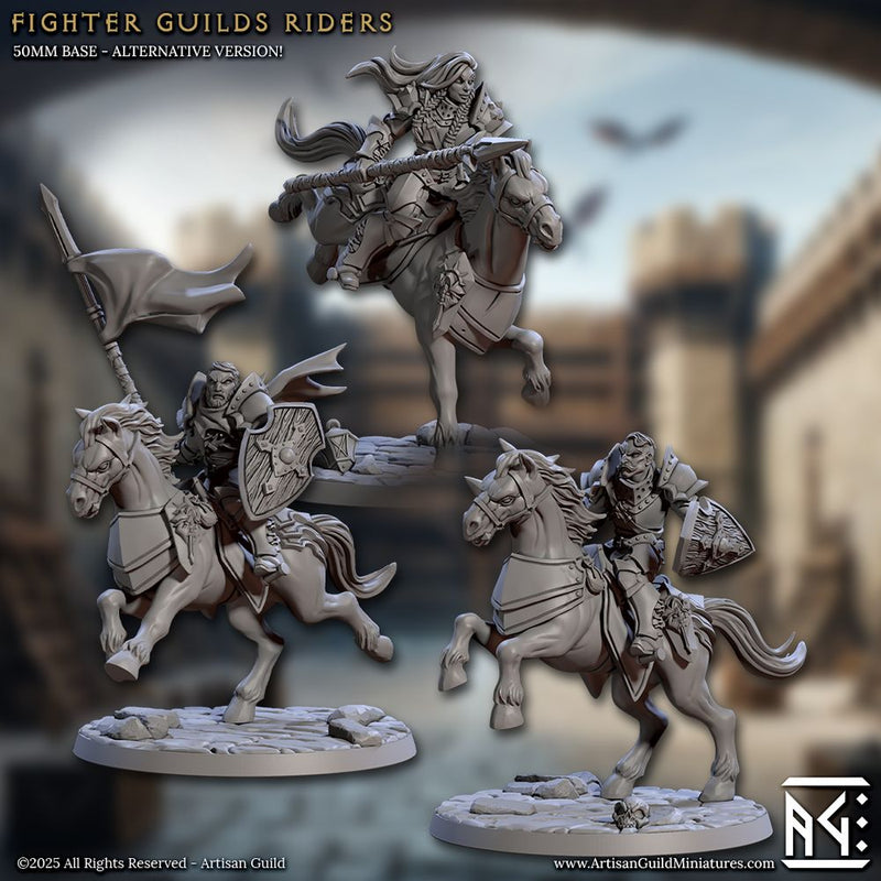 Fighters Guild Complete Set – Artisan Guild 3D printed tabletop miniature