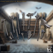 Fighters Guild Complete Set – Artisan Guild 3D printed tabletop miniature