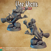 Tiefling Witch – Vae Victis 3D printed tabletop miniature