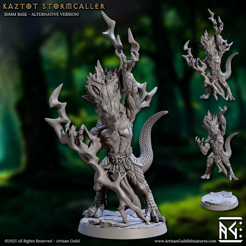 Goldmaw Lizardmen Complete Set – Artisan Guild 3D printed tabletop miniature