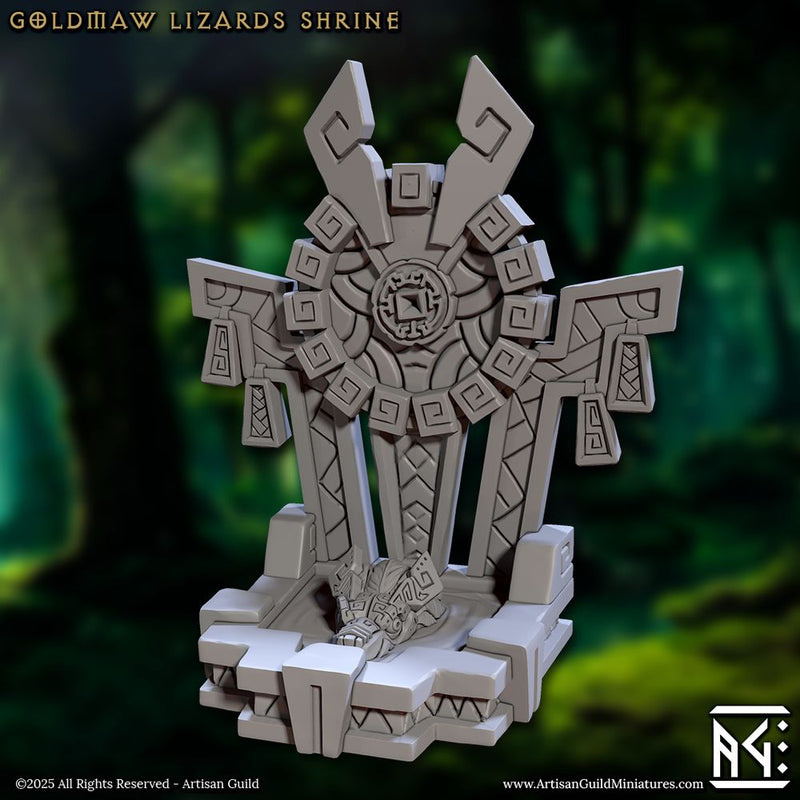 Goldmaw Lizardmen Complete Set – Artisan Guild 3D printed tabletop miniature