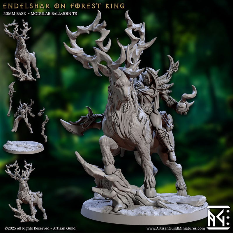 Deepwood Alfar Complete Set – Artisan Guild 3D printed tabletop miniature