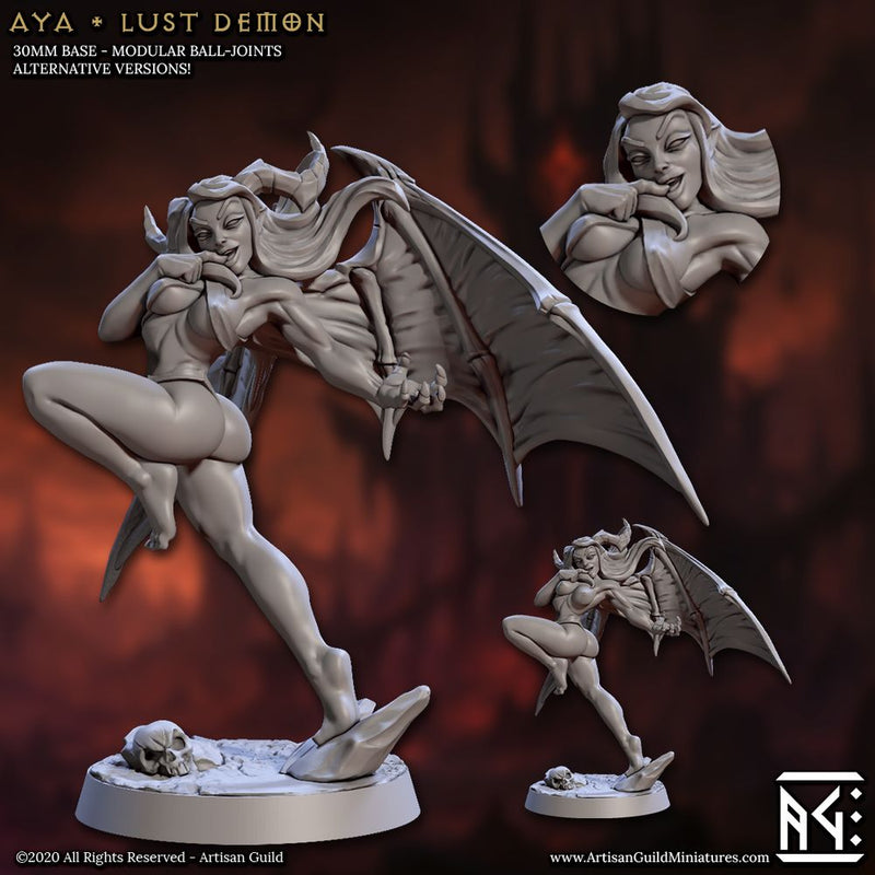 Abyss Demons Complete Set – Artisan Guild 3D printed tabletop miniature