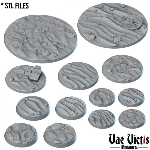Arena Bases – Vae Victis 3D printed resin miniature bases