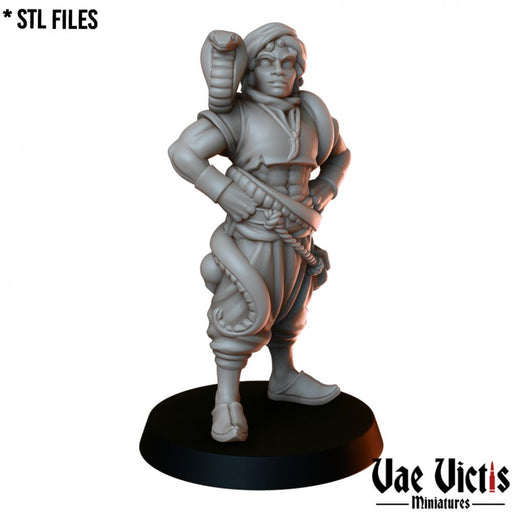 Snake Charmer – Vae Victis 3D printed tabletop miniature