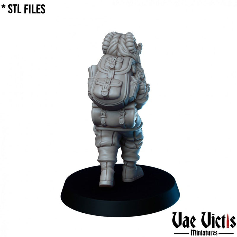 Aspiring Adventurer – Vae Victis 3D printed tabletop miniature