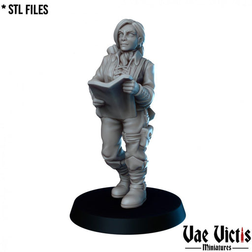 Cartographer – Vae Victis 3D printed tabletop miniature
