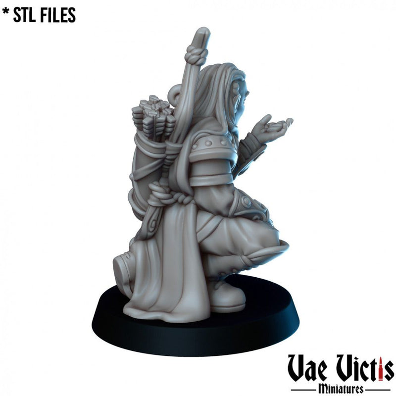 Elf Ranger – Vae Victis 3D printed tabletop miniature