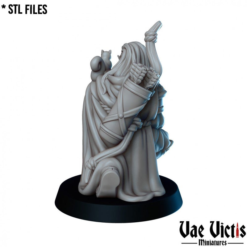 Elf Ranger – Vae Victis 3D printed tabletop miniature
