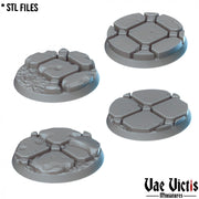 Gothic Bases – Vae Victis 3D printed resin miniature bases