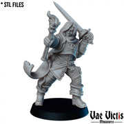 Witch Huntress – Vae Victis 3D printed tabletop miniature