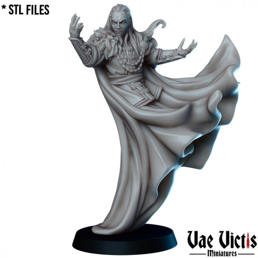 Lord Vampire – Vae Victis 3D printed tabletop miniature
