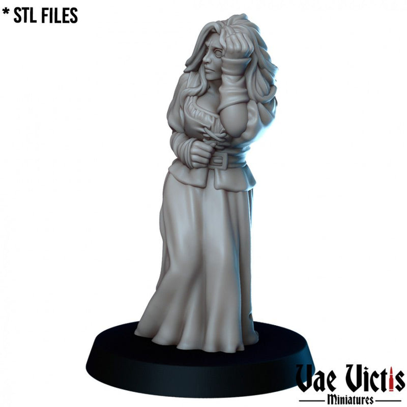 Witch (Witch Hunt) – Vae Victis 3D printed tabletop miniature