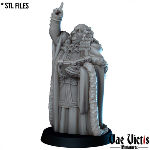 Judge – Vae Victis 3D printed tabletop miniature