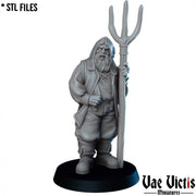 Pitchfork Townfolk – Vae Victis 3D printed tabletop miniature