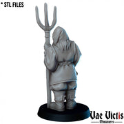 Pitchfork Townfolk – Vae Victis 3D printed tabletop miniature