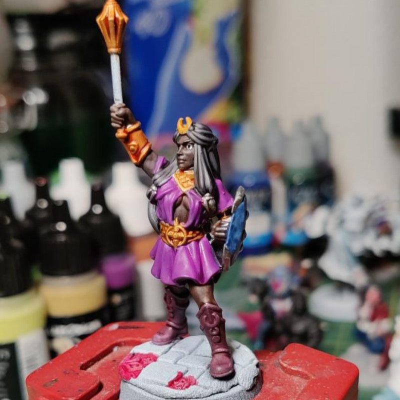 Moon Cleric – Vae Victis 3D printed tabletop miniature