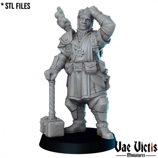 Craftmanship Cleric – Vae Victis 3D printed tabletop miniature