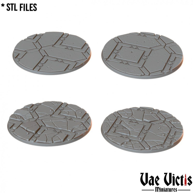 Church Bases – Vae Victis 3D printed resin miniature bases