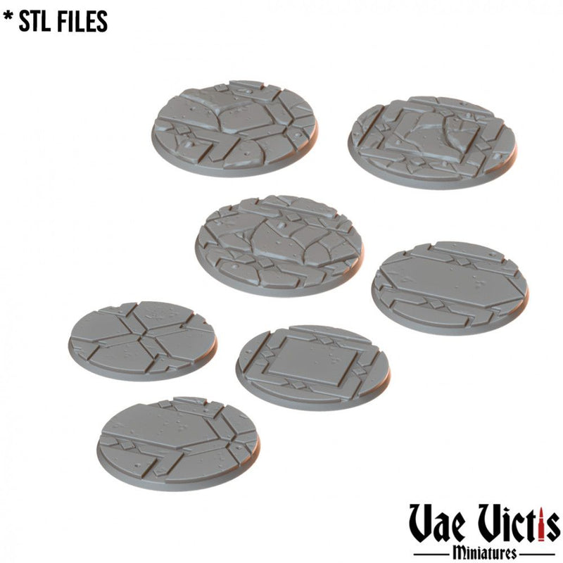 Church Bases – Vae Victis 3D printed resin miniature bases