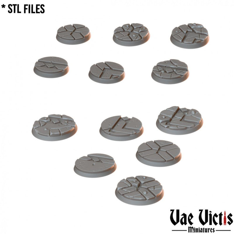 Church Bases – Vae Victis 3D printed resin miniature bases