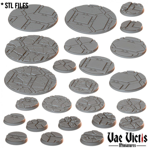 Church Bases – Vae Victis 3D printed resin miniature bases