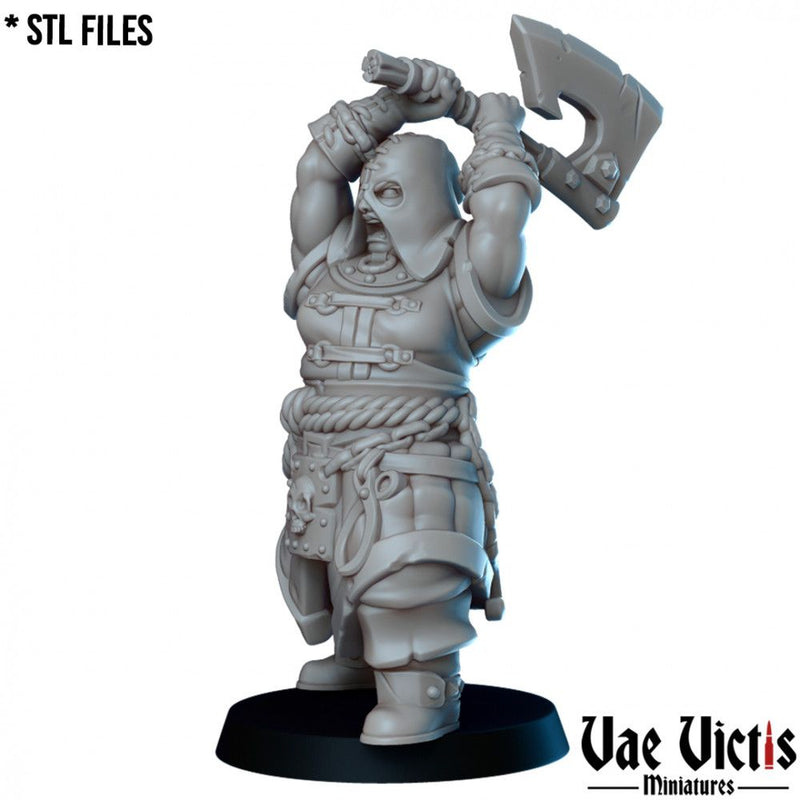 Executioner (Prison) – Vae Victis 3D printed tabletop miniature