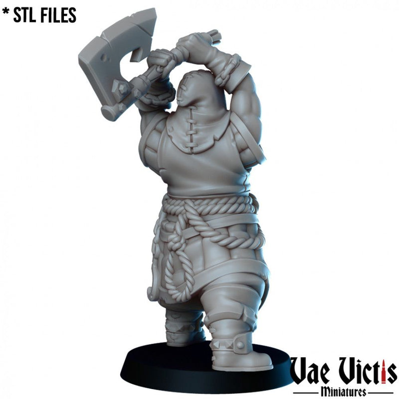 Executioner (Prison) – Vae Victis 3D printed tabletop miniature
