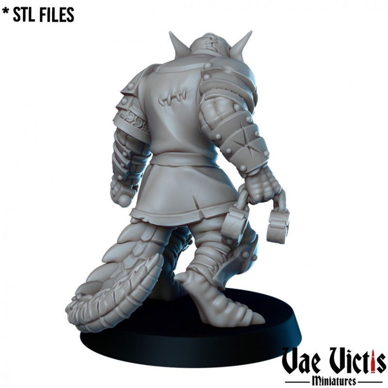 Lizard Guard – Vae Victis 3D printed tabletop miniature