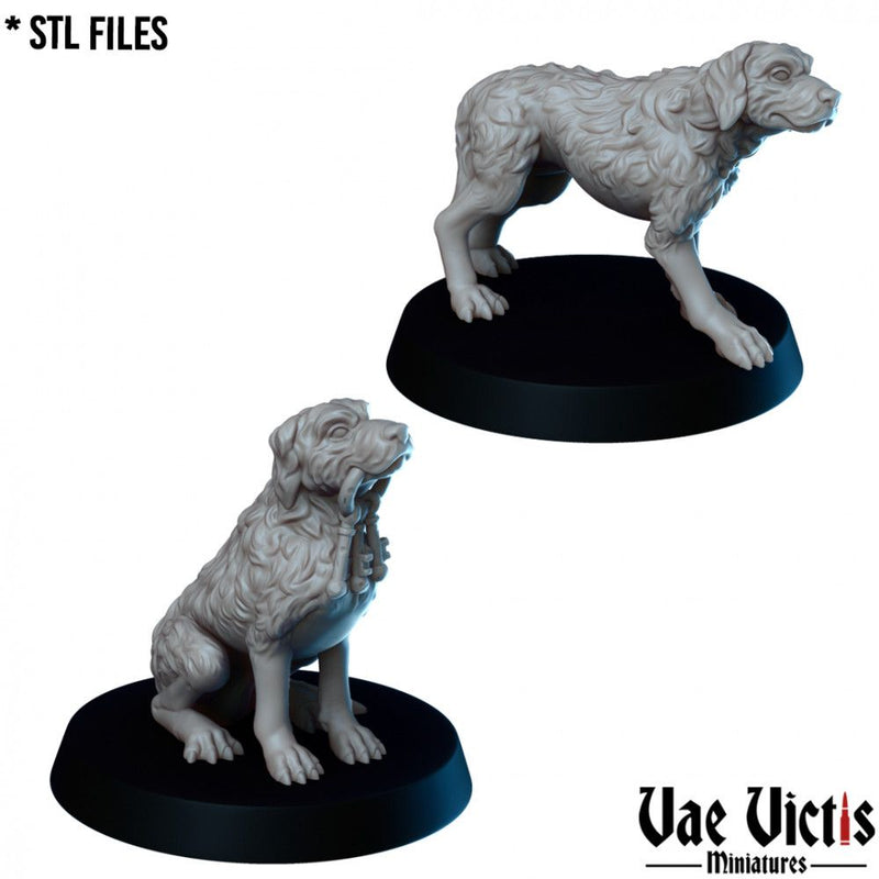 Prison Dog – Vae Victis 3D printed tabletop miniature
