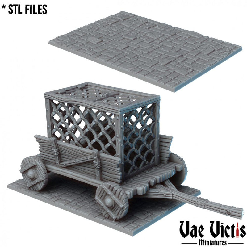 Prison Bases – Vae Victis 3D printed resin miniature bases