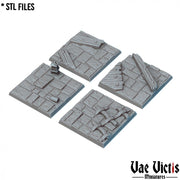Prison Bases – Vae Victis 3D printed resin miniature bases