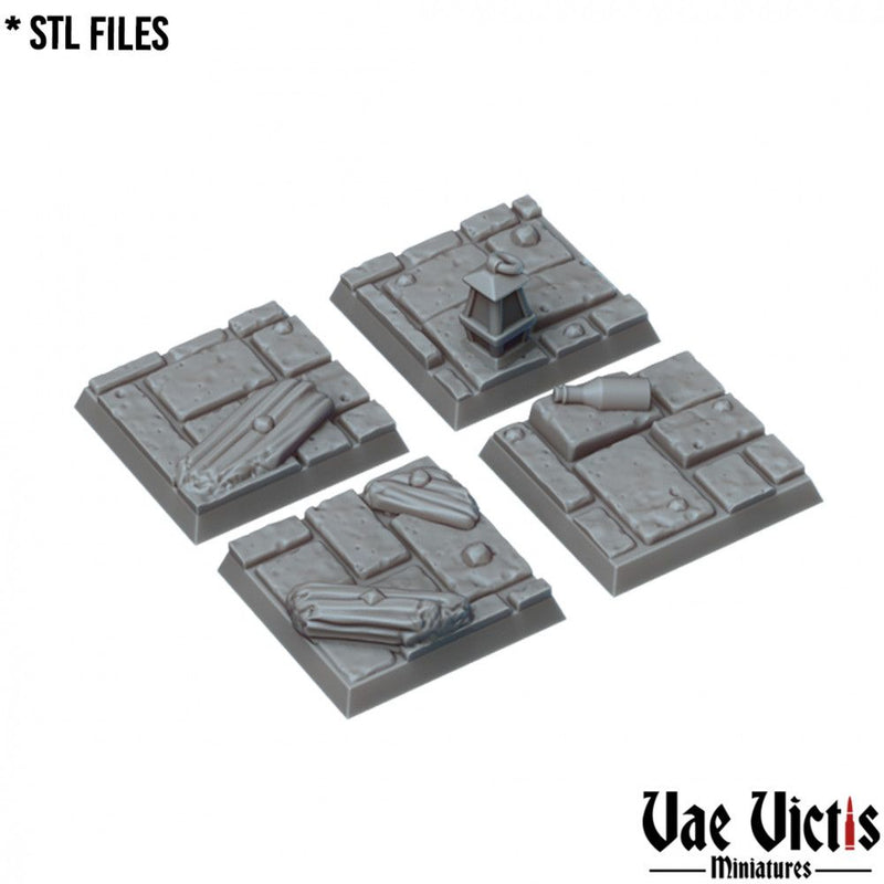 Prison Bases – Vae Victis 3D printed resin miniature bases
